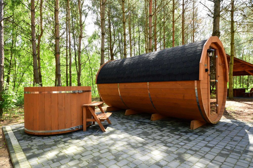 Wynajmę  domki  całoroczne z sauną nad Jeziorem