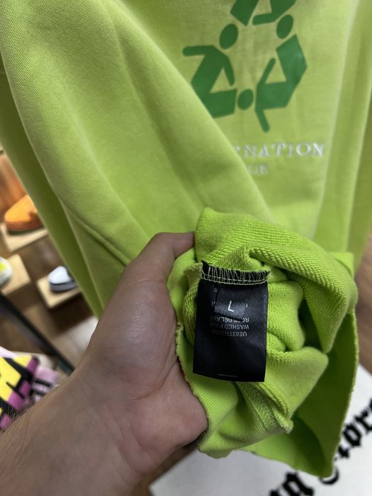 Світшот Vetements “Not Doing Shit Today” Green