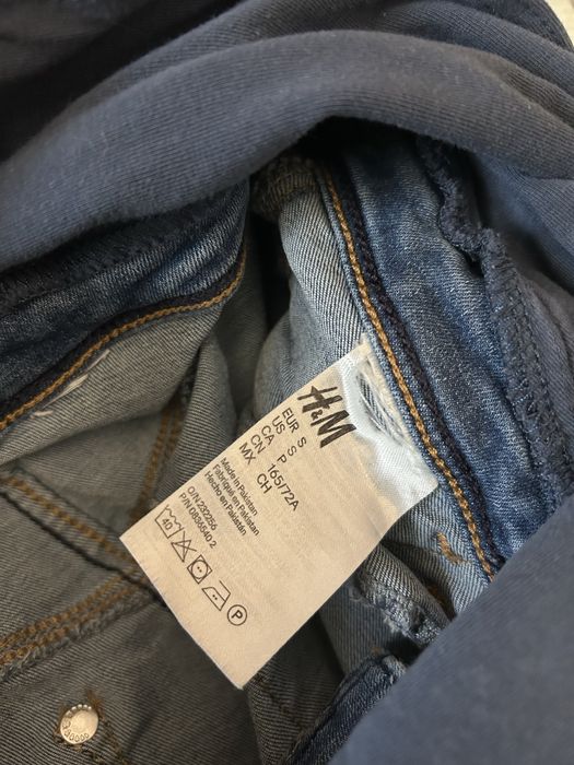 Джинси H/M для вагітних з резинкою для животика