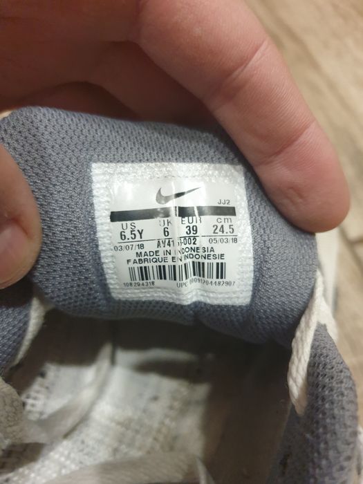 Nike air max размер 39,24.5см