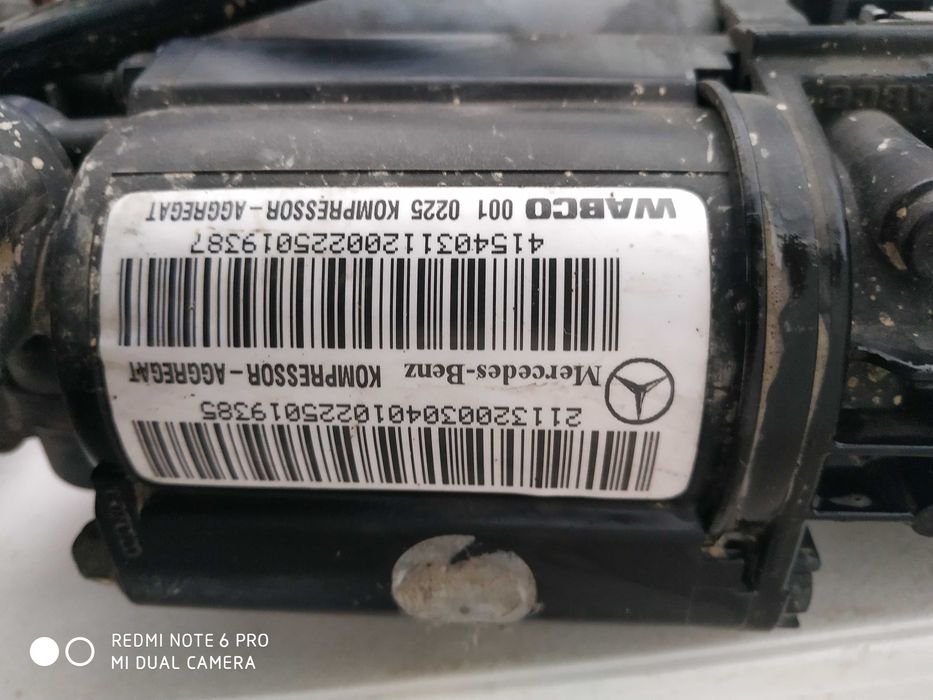 Sistema pneumático completo Mercedes w211