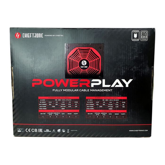 Блок живлення Chieftec GPU-1050FC 1050W