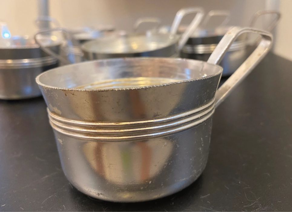 Chozamet Koszyczki na szklanki i na cukiernicę 6+1