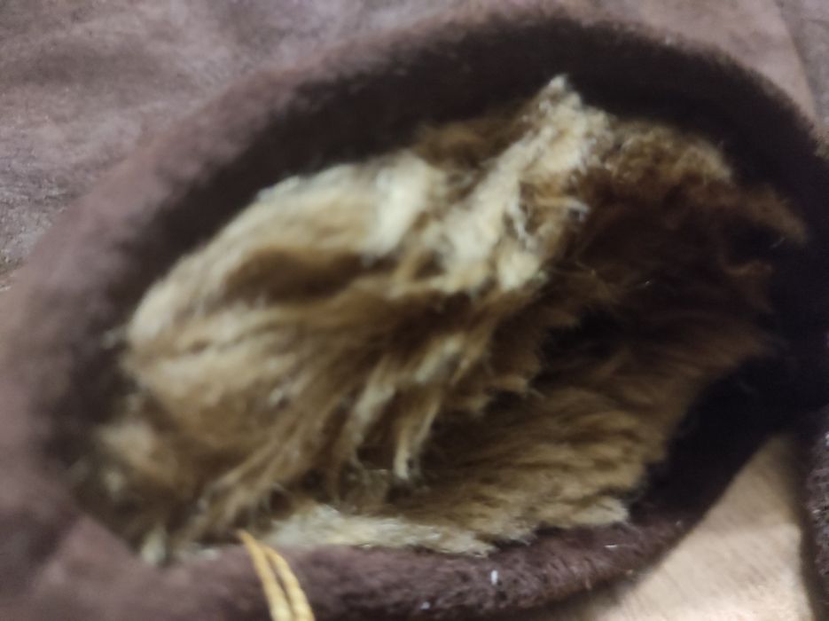 Rękawice z jednym palcem kożuch nowe