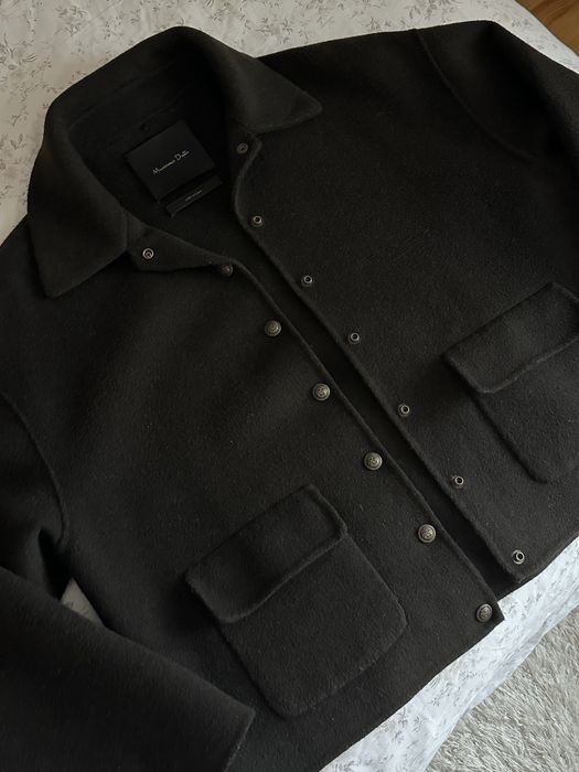 шерстяний жакет Massimo Dutti