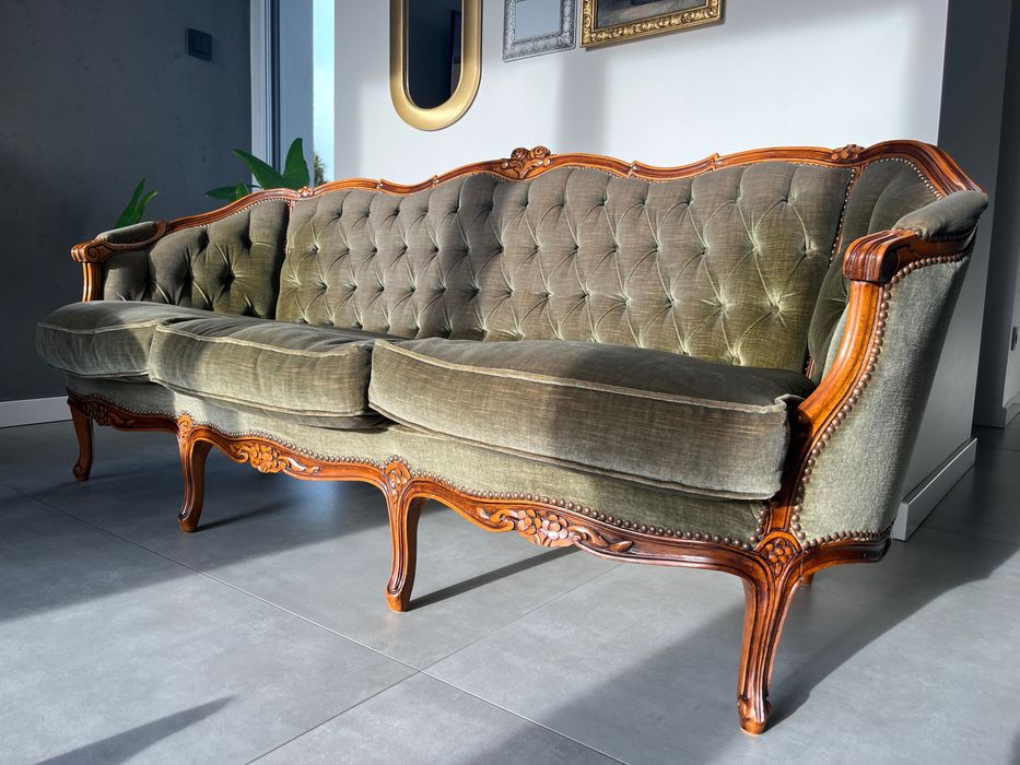 Kanapa w stylu retro antyk