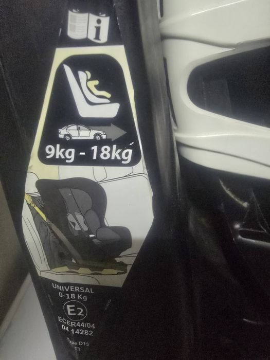 Cadeira auto rotativa até 18 kilos