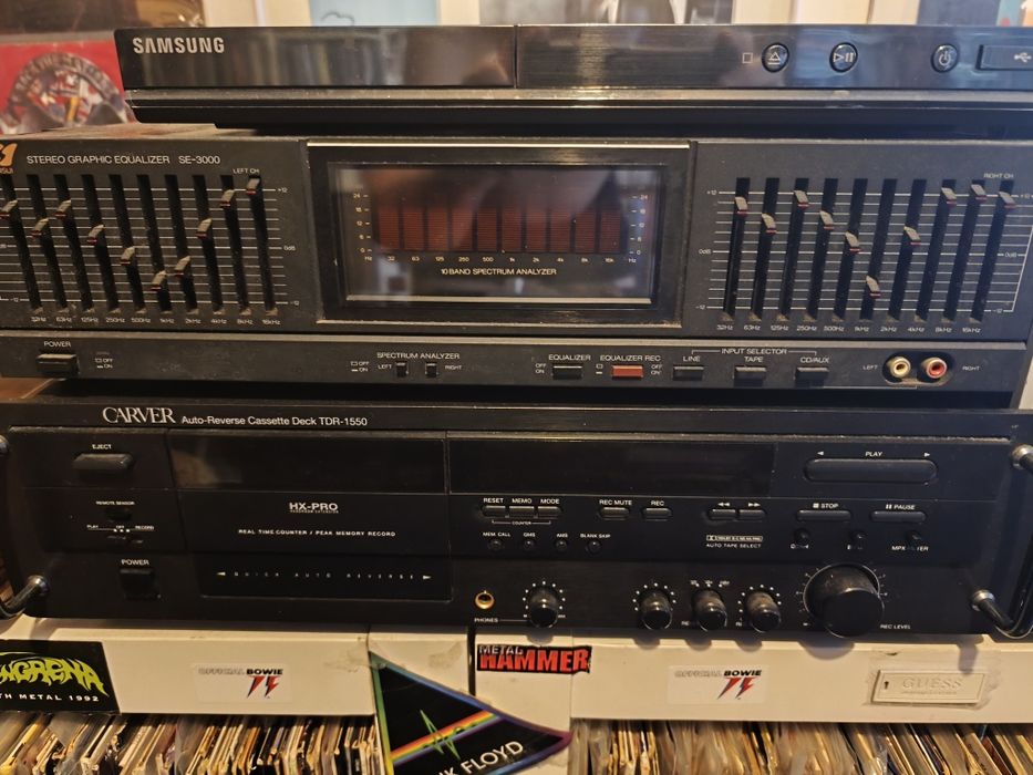 Sansui equalizador se 3000 leitor CDs v1000