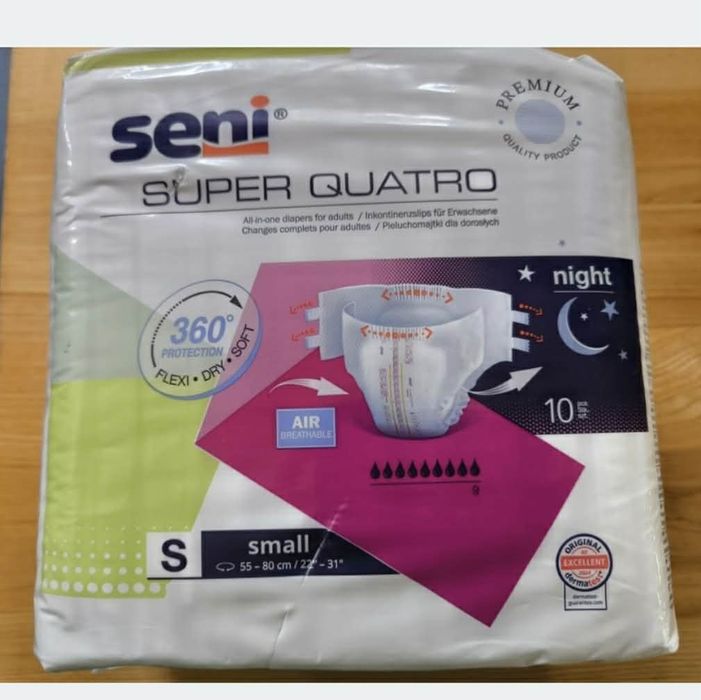 Seni super Quatro pieluchomajtki S