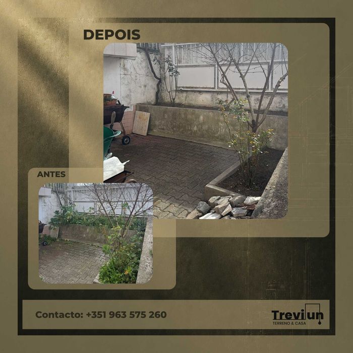 Limpeza de Terrenos e Jardins - Serviço Profissional