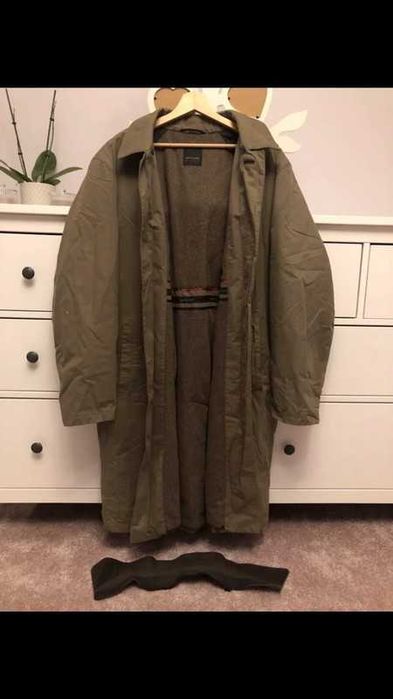 Płaszcz męski jesienny długi Pierre Cardin XL