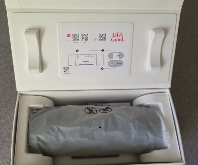 Lg xboom grab NOVO c/garantia 3 anos até 2029