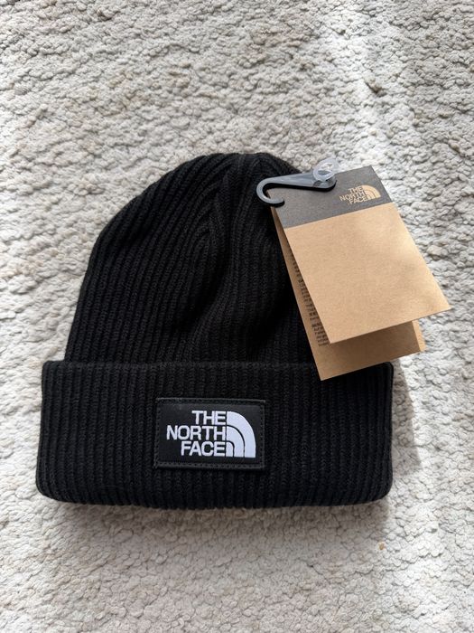 Czapka thenorthface czarna i biala