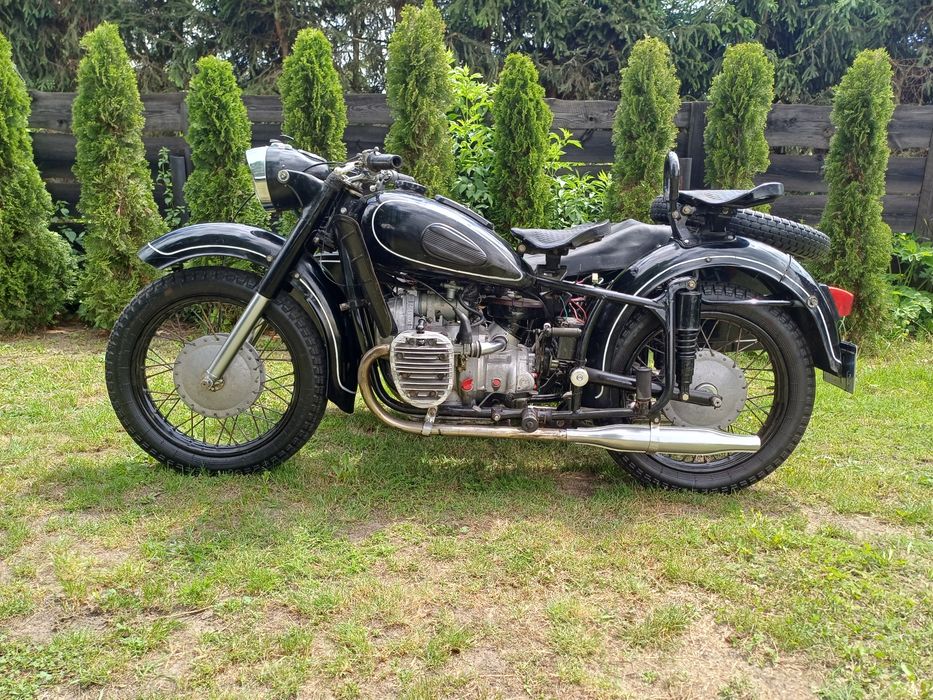 K750 kmz ural mka m72 z koszem bocznym
