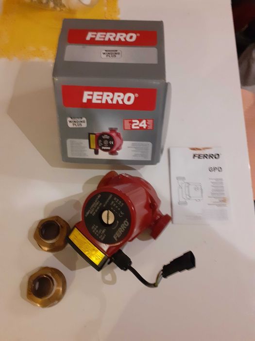Pompa cyrkulacyjna pieca CO FERRO jak nowa.