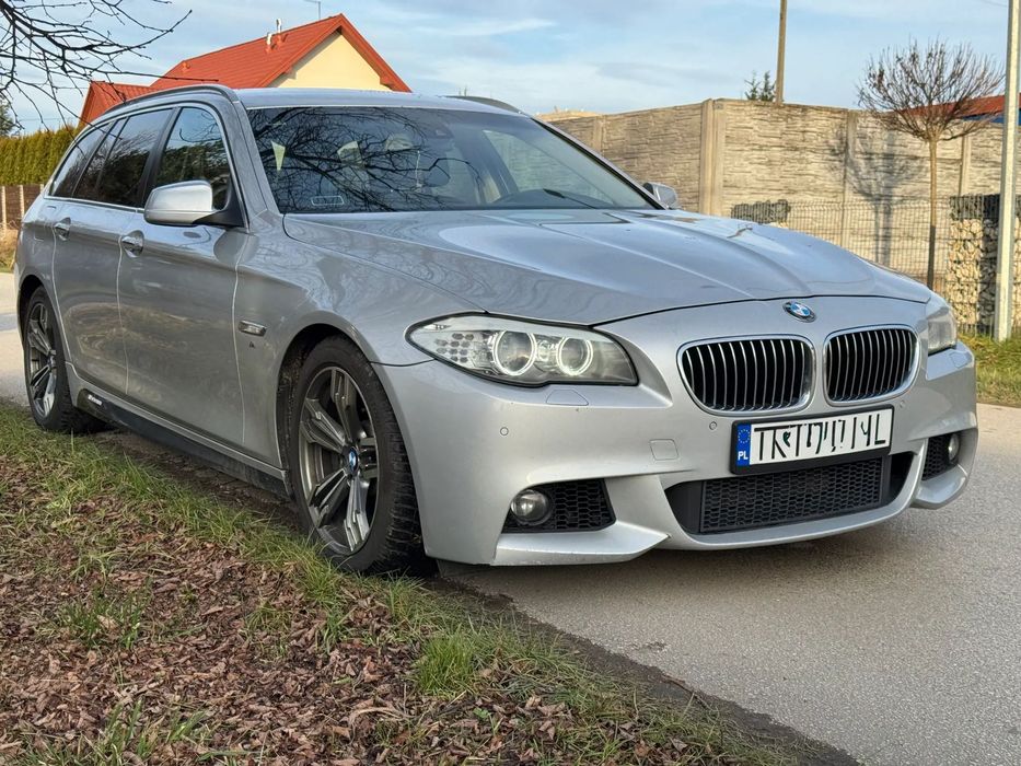 BMW Seria 5 BMW 525d seria F11, 1995 cm3, 218 KM, manualna skrzynia, hak