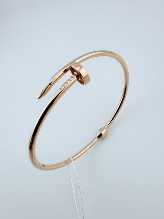 Золотий браслет жорсткий (скоба)