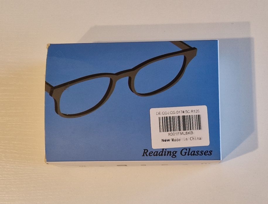 Okulary do czytania ( + 1,25 zestaw 5 sztuk) kolorowe oprawki