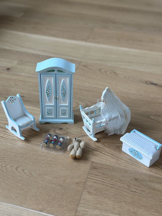 Mobília em miniatura para casa de bonecas da Dollhouse Collectors