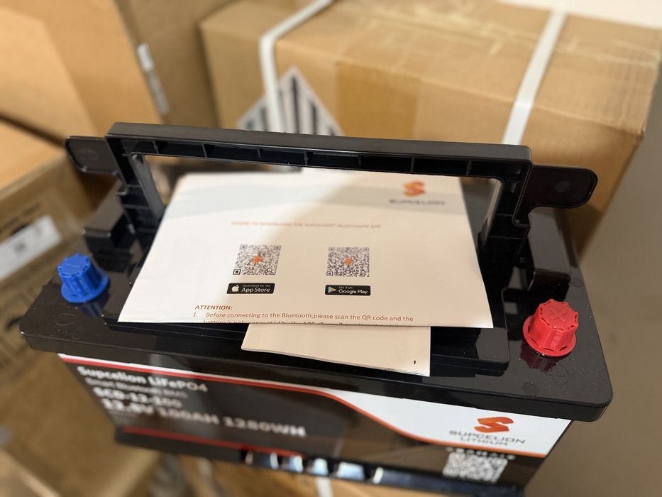LifePo4 12V100Ah з BT гарантія 3 роки!