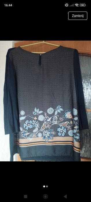 Bluzka damska granatowa