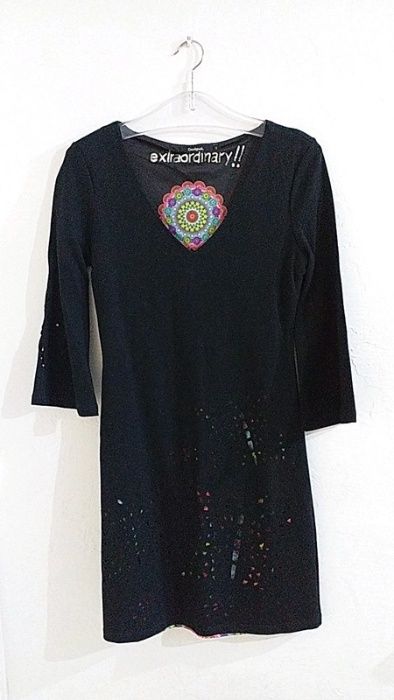 Czarna sukienka Desigual