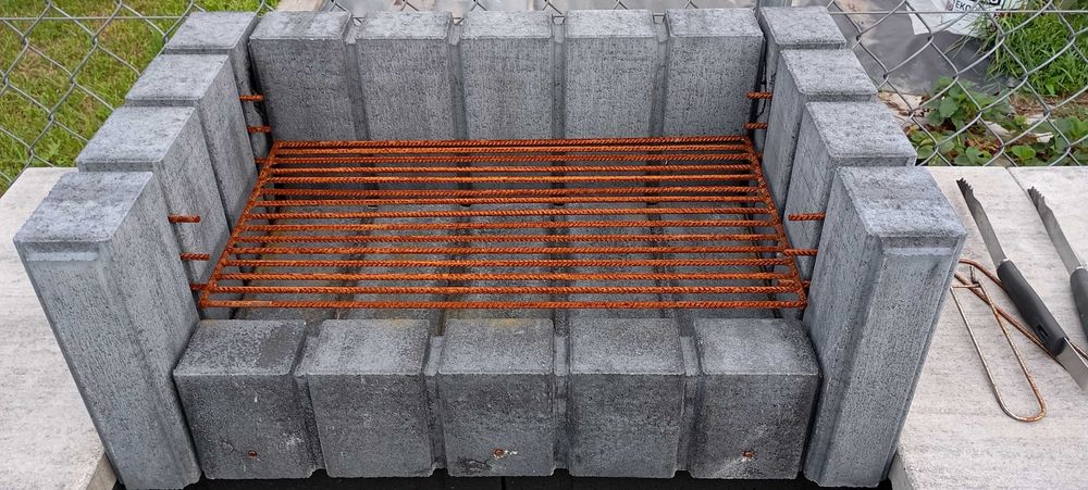 Grill betonowy palenisko