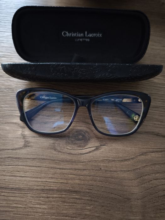 Okulary korekcyjne Christian Lacroix w super stanie