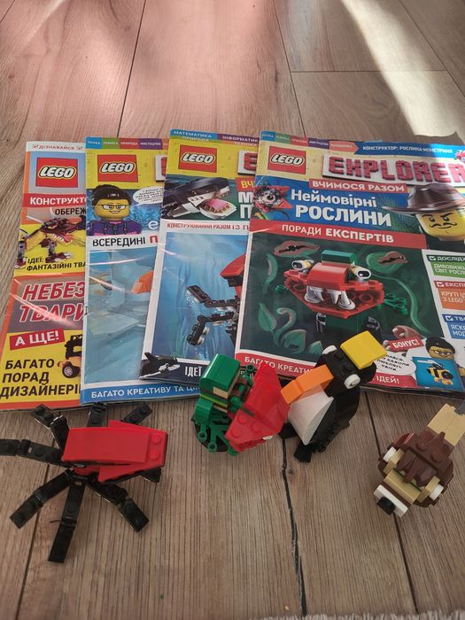 Lego explorer журнали з моделями