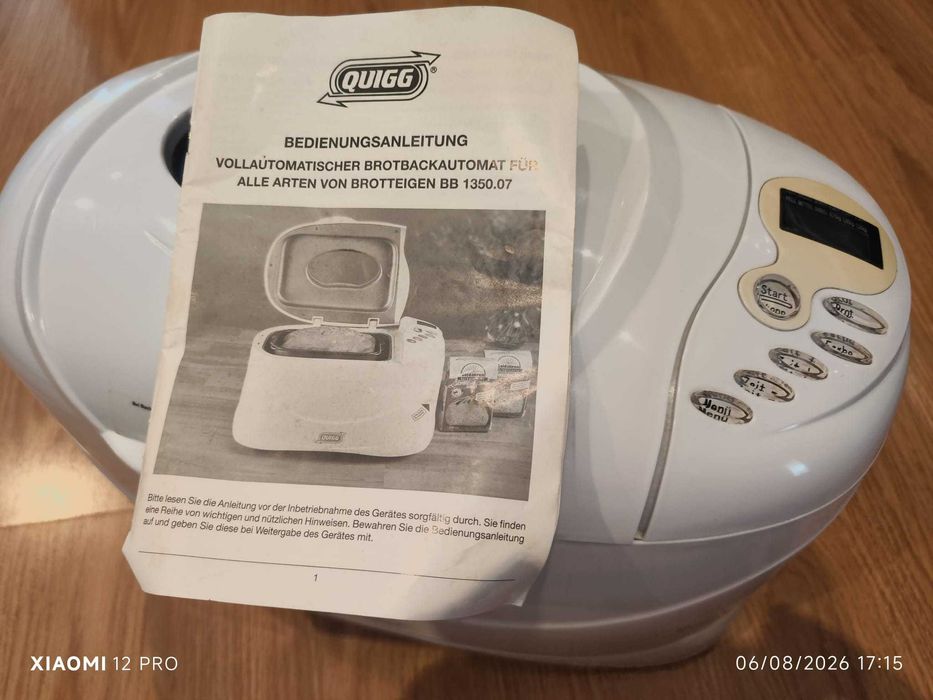 Máquina de fazer pão