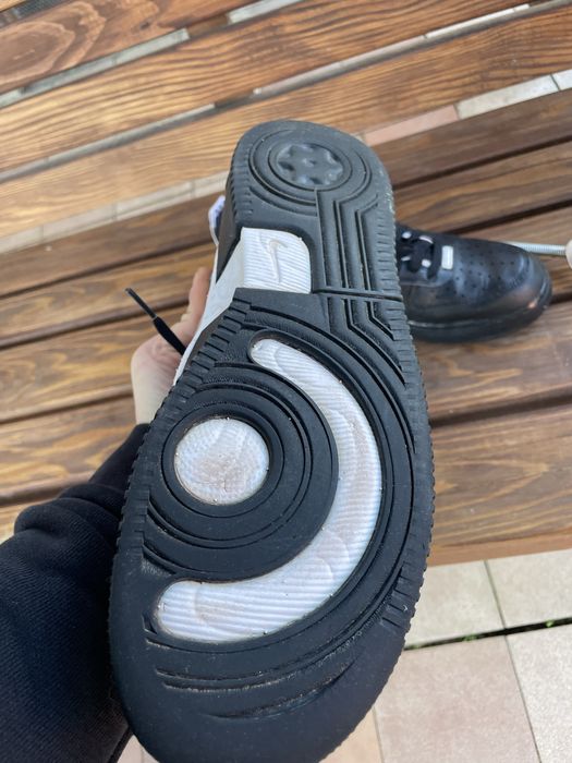 Nike air force 1 React black