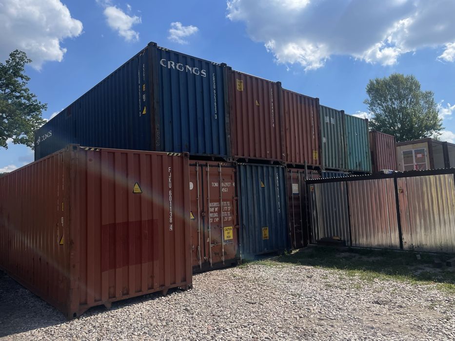 Kontener Morski 40 hc uzywany dobry stan transprt hds