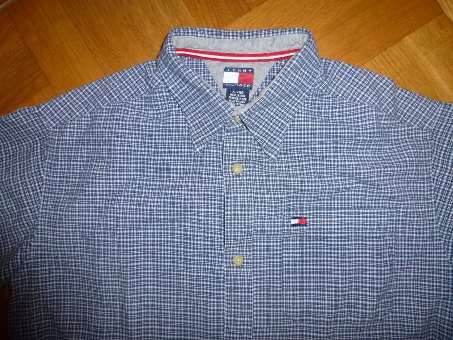 TOMMY HIFIGER koszula oryginalna nowa M/ L w kratkę