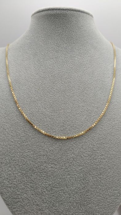Złoty Łańcuszek Kostka 55cm Pr.585 Nowy Zapraszamy