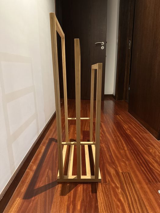 Toalheiro bamboo vertical
