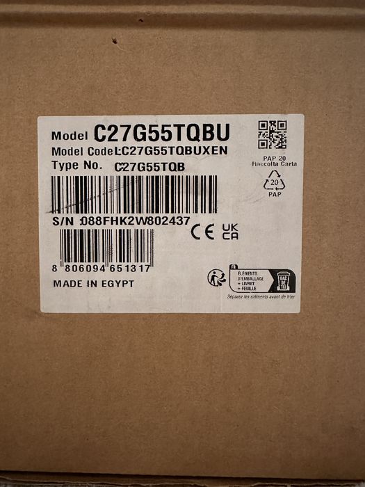 Монітор Samsung Odyssey G5 27 2k