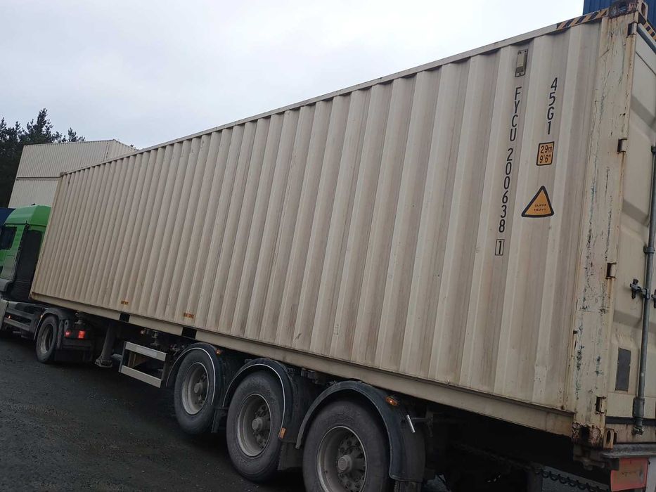 KONTENER MORSKI 20 FT 40 FT MAGAZYN Budowa Garaż Transport Cała Polska
