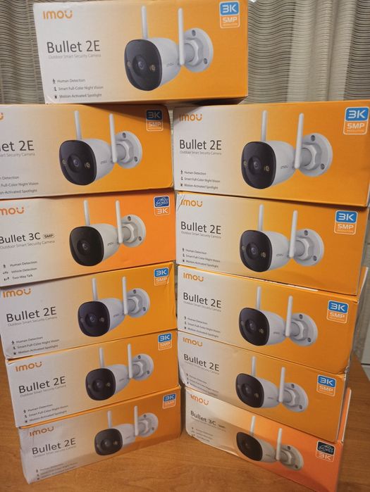 Imou bullet 3с 5 mp ip відеокамера