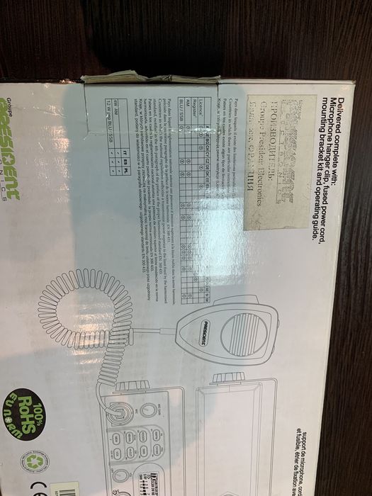 Продам  CB трансивер РRESIDENT JFK II