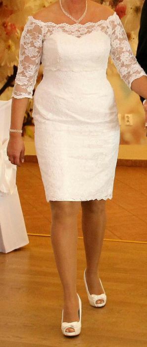 Suknia ślubna biała