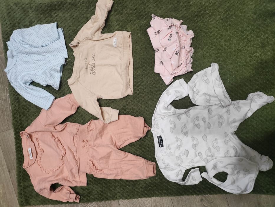 Paka ubrań dziewczynka niemowlak 62 wiosna jesien Pepco sinsay