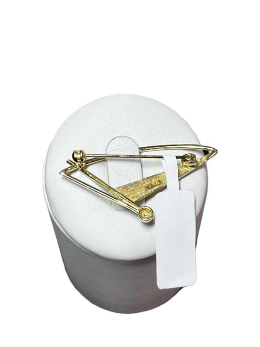 Złota Broszka z Diamentem P:375 / G:2,36