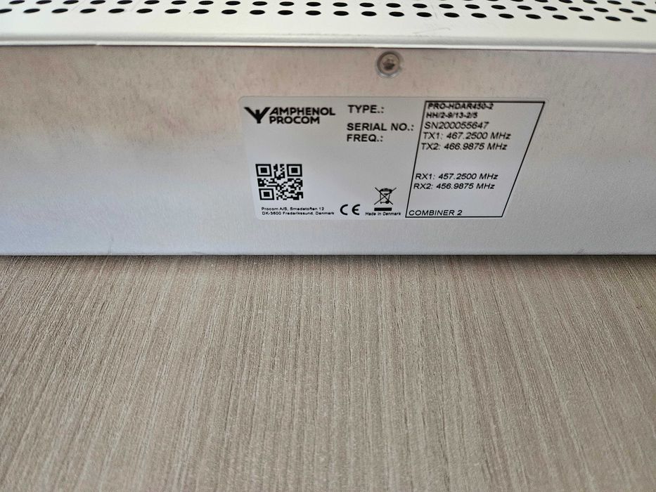 Combinador compacto AMPHENOL PROCON PRO-COM450-HDAR-2