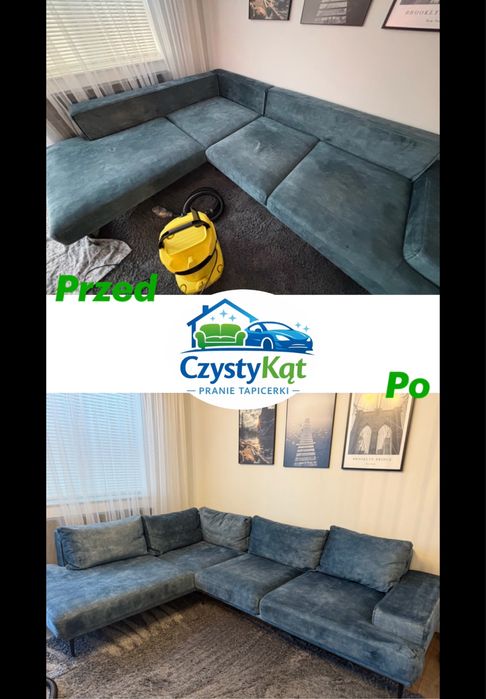 Profesjonalne pranie tapicerki meblowej i samochodowej