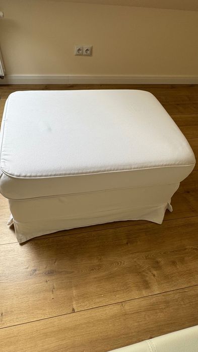 Pufa - podnóżek Ektrop ikea ze schowkiem