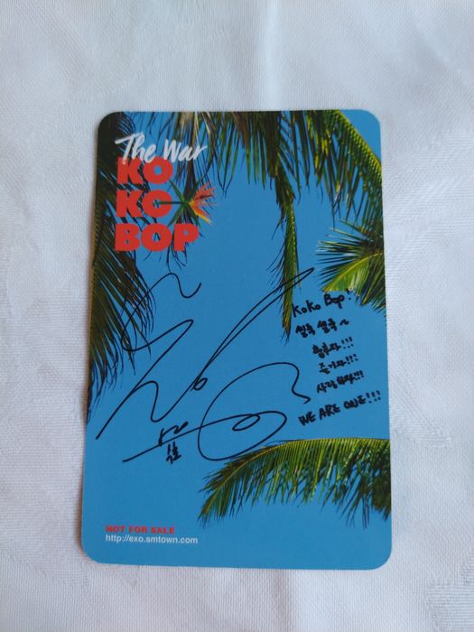 The War 4th Album Regular B Ver. (EXO) KPOP - c/Photocard do Suho