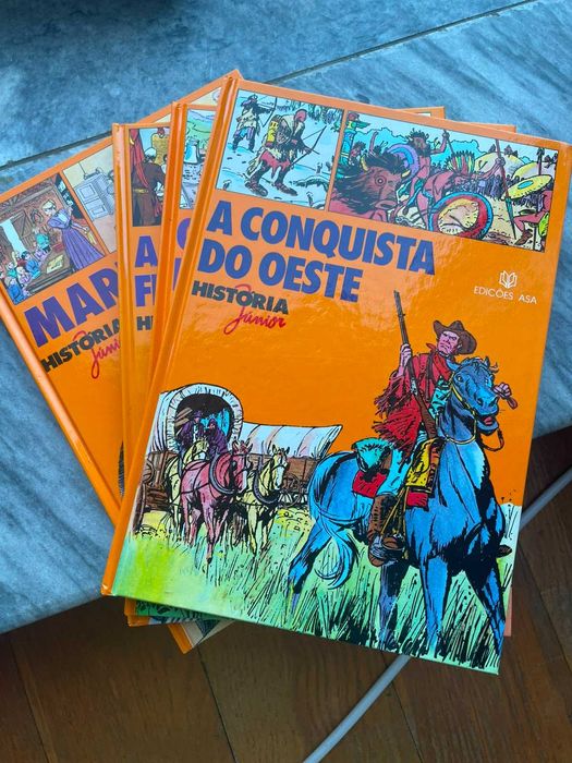 Coleção História Júnior Edições ASA (Lote de 16 Volumes OU Venda Individual)