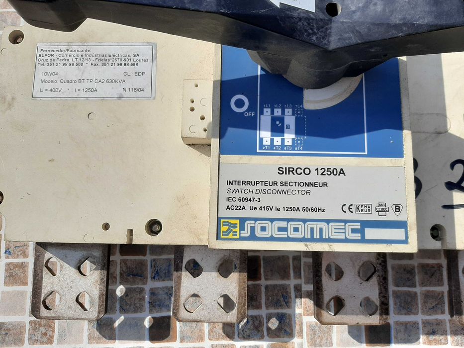 Interruptor SIRCO 1250A