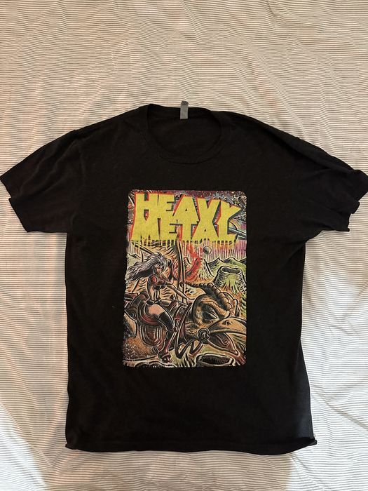 Koszulka heavy metal magazine taarna hurlant fantasy 80s 90s L