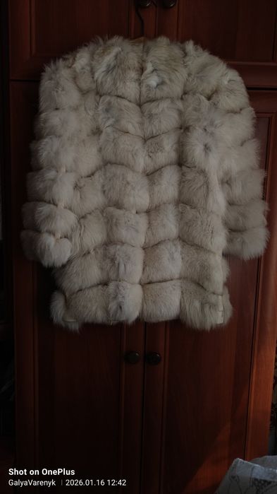 Шуба песец трансформер